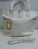 ♥ Bolsa branca medalhão