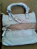♥ Bolsa Bege e marron